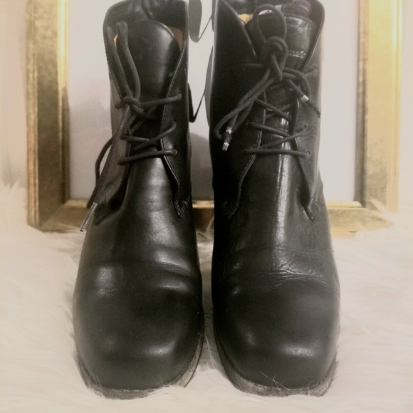 Frye Mid-calf lace up heeled boots - Picture 5 of 8